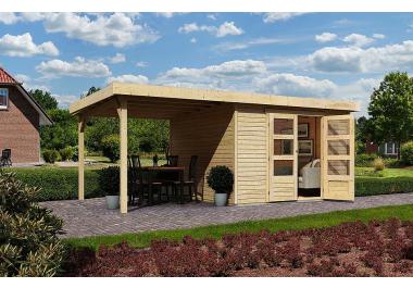 Flachdach Gartenhaus