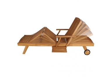 Gartenliegen Teak