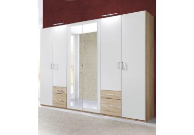 Kleiderschrank 6-türig