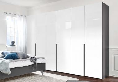 Kleiderschrank Hochglanz