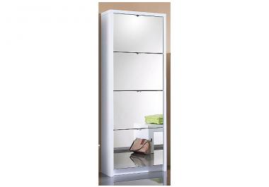 Spiegelschuhschrank