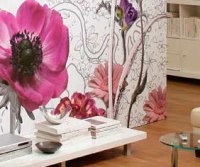 Wanddeko mit Fototapeten